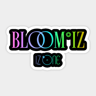 Izone Bloomiz Sticker